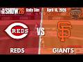 Giants at Reds | 4/16 Game 18 - MLB The Show 26 Daily Sim