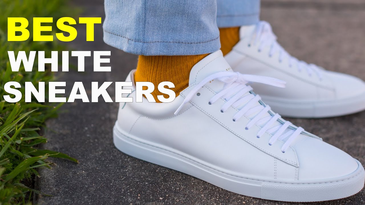 6 BEST WHITE SNEAKERS 2021 | MEN'S MUST HAVES - YouTube