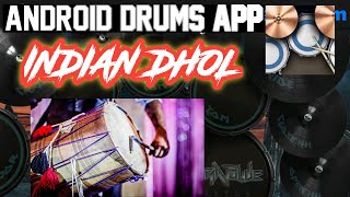 INDIAN DHOL BEATS BY ANDROID DRUMS APP || android || application screenshot 1