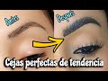 Como maquillar CEJAS PERFECTAS actualizado | Cejas de tendencia | Eyebrow tutorial ♥♥♥ Andy Lo