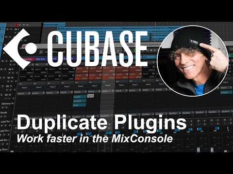 Plugin Duplication Quick Tip: easily copy multiple plugins between MixConsole tracks