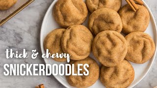 BEST Thick and Chewy Snickerdoodle Cookies! | The Recipe Rebel
