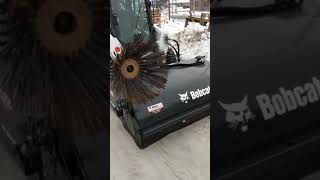 Bobcat Sweeper Attachment with Curb Broom