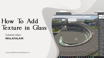 How to Add texture in glass in bussid vehicle editore | In malayalam