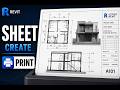 REVIT CREATE SHEET & PRINT SETTINGS FULL GUIDE | PDF PRINT SETUP