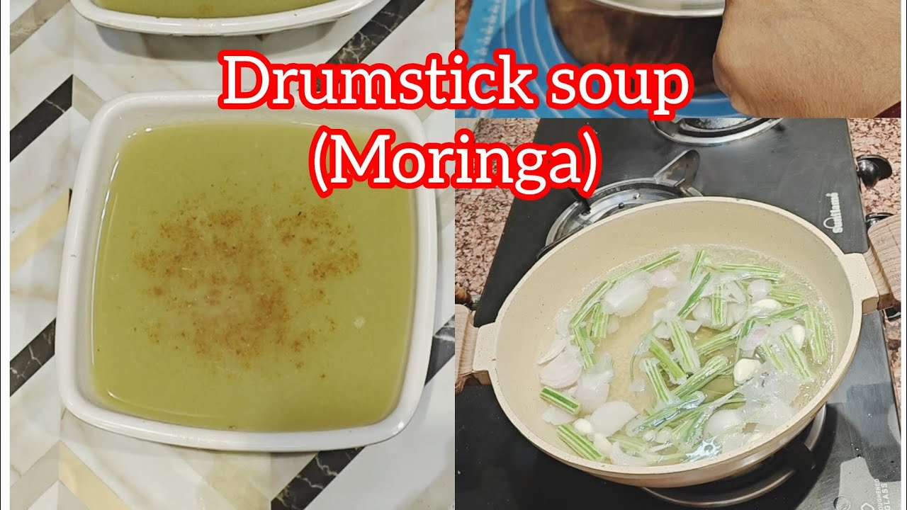 Oil free drumstick soup 