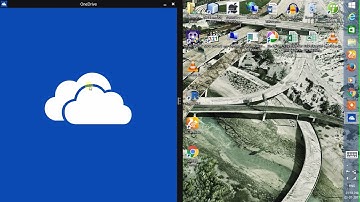 how to split the screen in windows 8.1
