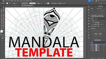 How to Create a Template for Circular Repeating Patterns in Adobe Illustrator