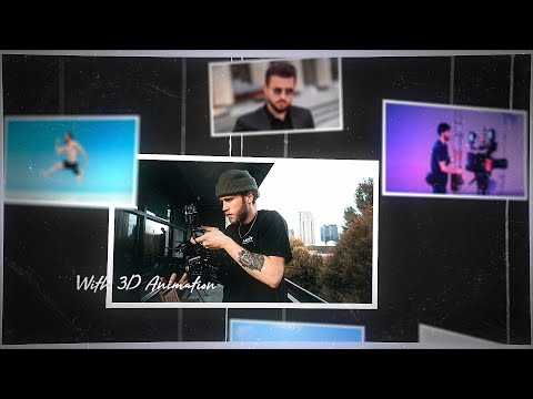 Hanging Photo Slideshow | mogrt, a Templates & Theme by Gatamotion (Thumbnail 1 of 2)