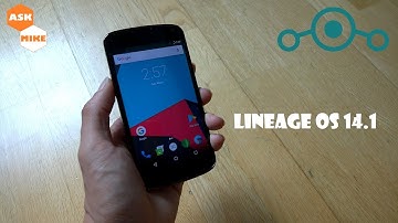 Flash Lineage OS 14.1 LG Google Nexus 4 Android 7.1.2 Nougat