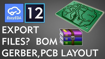 How to export files from easyeda | How to manage PCB Layout print in MS Word | PCB board layout