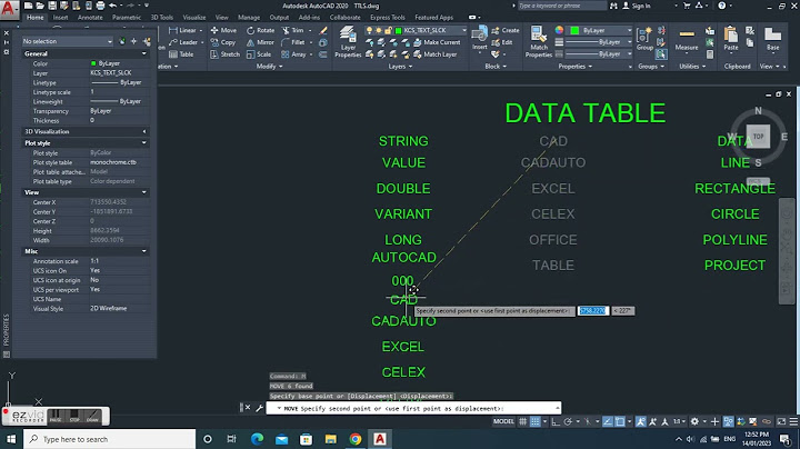 Xuất bảng khối lượng từ cad sang excel bị lỗi năm 2024