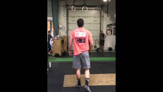 Lionel LENFANT - French Throwdown 2016 wod 3