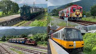 [南阿蘇鉄道][JR九州]熊本地震から復旧おめでとう㊗️ 立野駅でワンピースラッピング車両やトロッコ列車！帰りがけ赤水駅には、かわせみ・やませみ✨