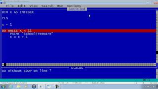 QBasic Tutorial 10 - Do Loop - QB64