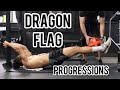 How to dragon flag  progressions lvl 19  beginner to advanced