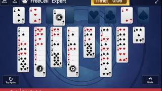 Microsoft Solitaire Collection: FreeCell - Expert - January 3, 2019 screenshot 2