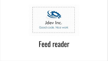 Feed reader using JSF + Primefaces