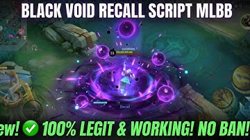 UPDATE!! BLACK VOID RECALL EFFECT SCRIPT | FULL EFFECT SOUND PATCH OBSIDIA