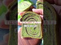 あん巻き食パン🍞濃い抹茶🌱✨綺麗なぐるぐる渦巻きになる成形を大公開💕 #パン作り #パン教室 #冷蔵発酵