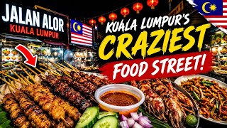 🇲🇾 Kuala Lumpur’s CRAZIEST Food Street! | Jalan Alor Night Market Tour 🍢🔥