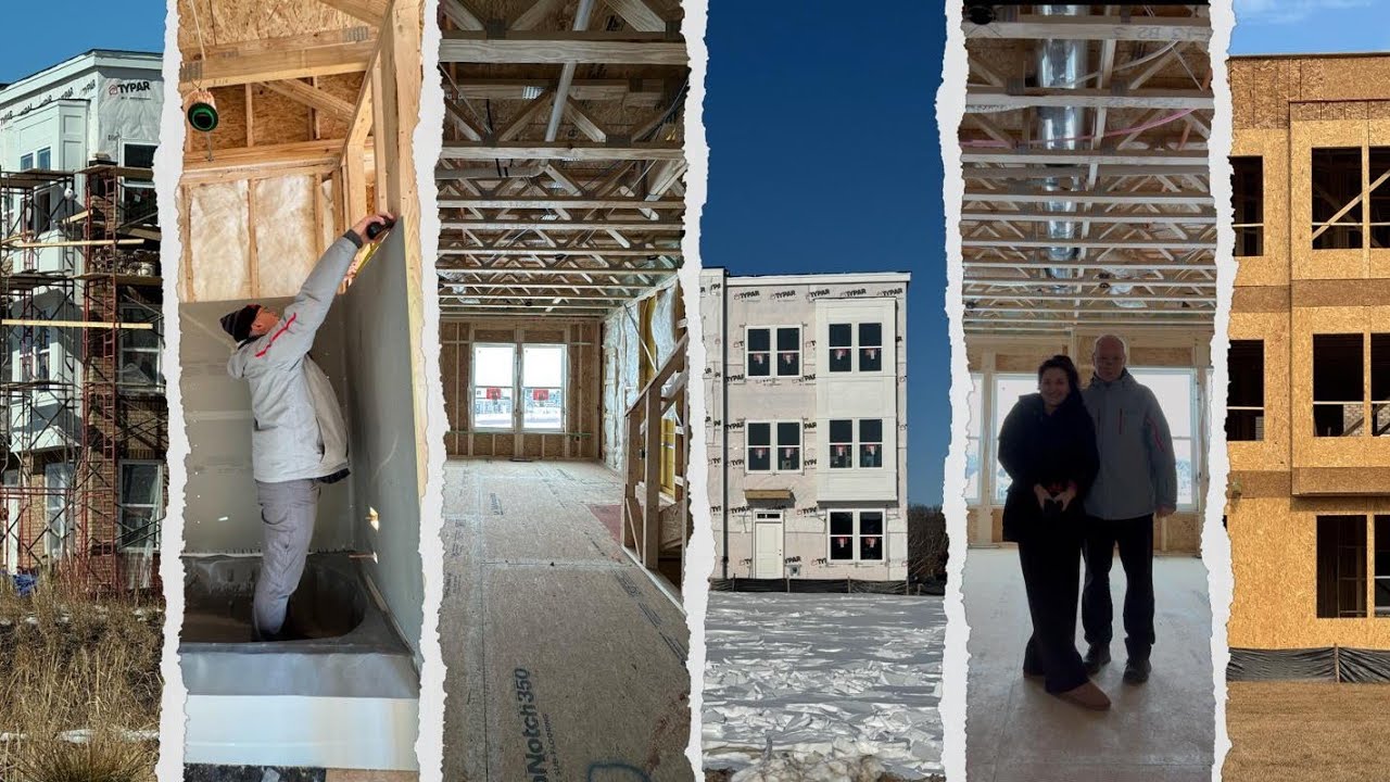 стройка дома в деревне || отчет за январь 