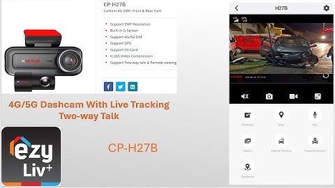CP-H27B Cpplus 4G Dashcam: Step-by-Step Guide to Adding Features in the EZYLIV+ App!