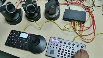 How to Use a PTZ Joystick Controller to control multiple PTZ Camera?