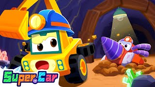 The Mine Adventure | Car Cartoon | Kids Cartoons & Nursery Rhymes | Super Car- Cars World by Super Car - Cartoons and Stories 29,312 views 3 weeks ago 4 minutes, 33 seconds