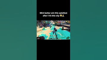The inkjet is INSANE in splatfests