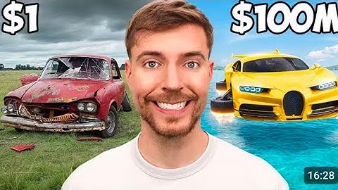 I Drove a $1 Car vs $100,000,000 Car!