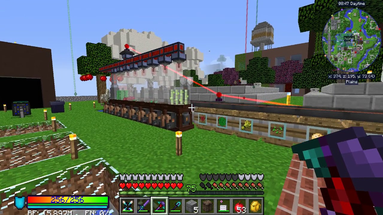Ftb Revelation Industrial Foregoing Tree Farm Youtube