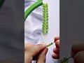 viral beautiful embroidery design 😍🪡 #embroidery #design #handmade
