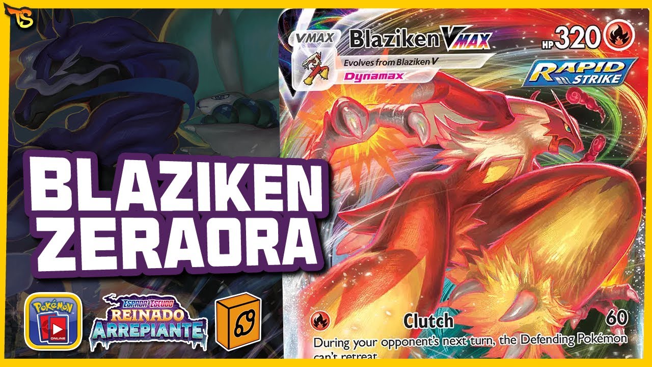 Blaziken VMAX Zeraora V COMBO Deck Pok mon TCG Online YouTube