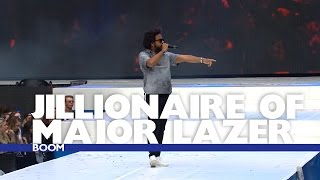 Jillionaire of Major Lazer - 'Be Right There' (Live At The Summertime Ball 2016)