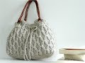 أفكار جديدة لشنط التريكو ..... Knitting Bag