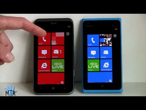 Video: Razlika Med Nokia Lumia 900 In HTC Titan II