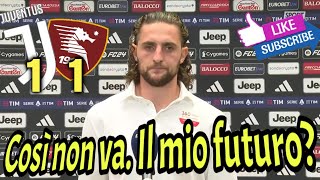 Rabiot post Juve vs Salernitana \\