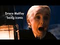 Draco malfoy being iconic for 54 seconds straight