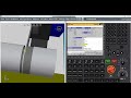 CNC Simulator – Facing and Parting Operation in Fanuc Oi Compatible Lathe Machining Simulation