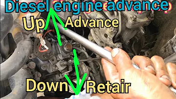 How to fuel pump advance retire system