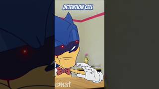 WHEN SONIC.EXE IN DETENTI0N #sonicthehedgehog #animation #sonicexe #sonicadventure