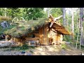 30 Days at My Log Cabin Camp | SOLO Bushcraft