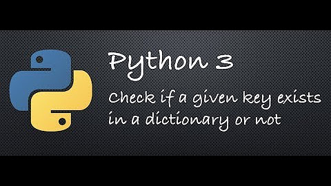 Python 3 - Dictionary Programming Examples - YouTube