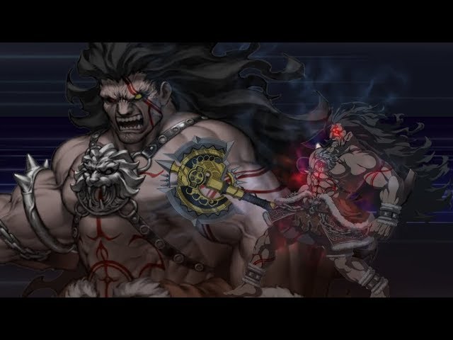 FGO】ヘラクレス【海克力斯,バーサーカー】宝具+EXアタック【Fate