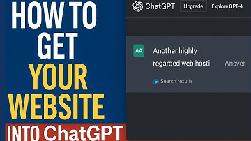 How to Get Your Website Featured in ChatGPT