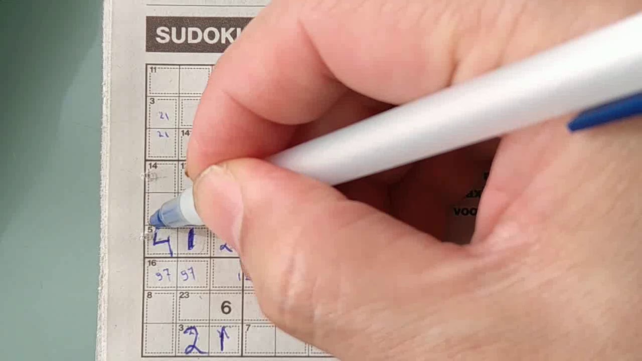 Killer Sudoku Puzzle (Fun With Sudoku #376)