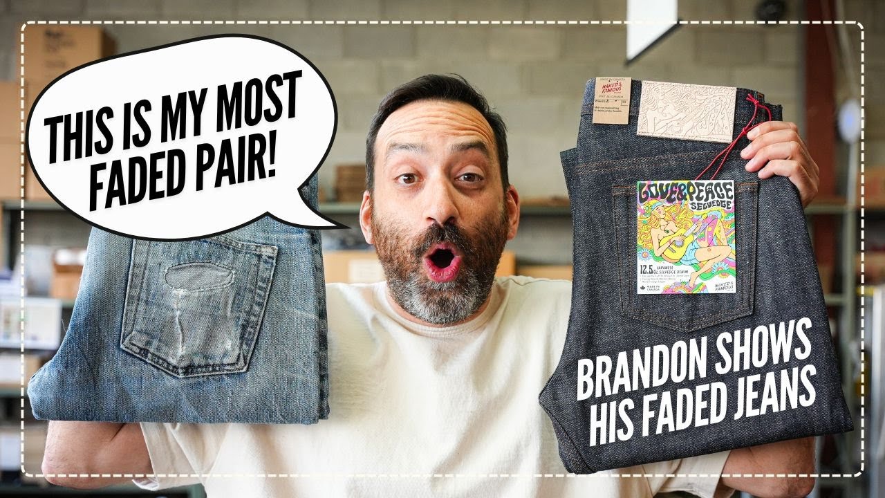 Raw Denim Fade Review - Vulgar Selvedge - Worn For Years By