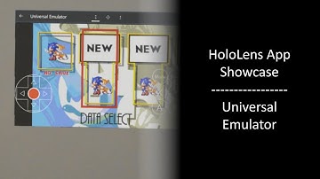 HoloLens App Showcase | Universal Emulator