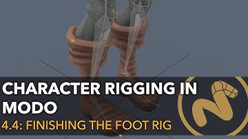 Character Rigging in Modo | Part 4.4: Finishing the Foot Rig